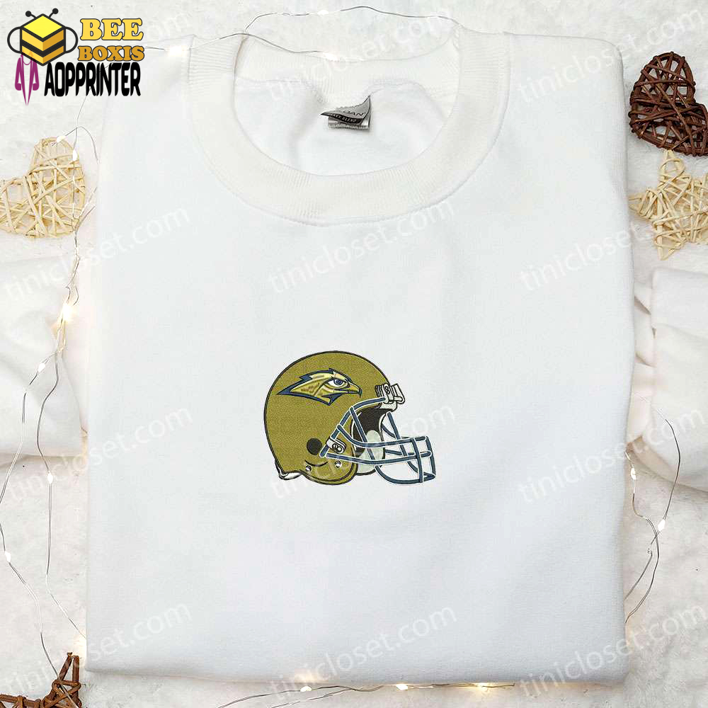 Golden eagles helmet embroidered shirt & hoodie: ncaa sports apparel perfect gift idea