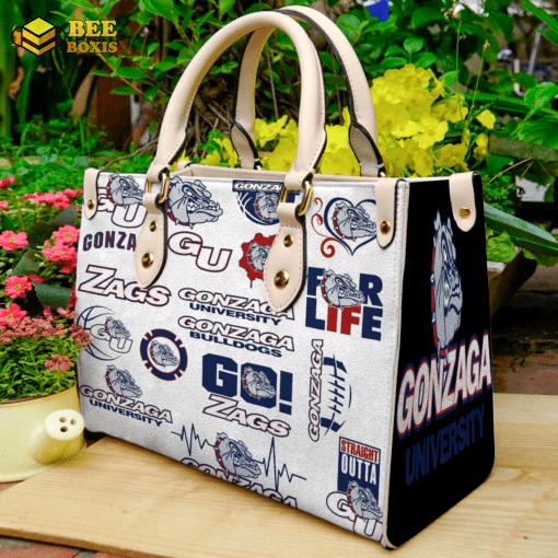 Gonzaga bulldogs 1 leather handbag