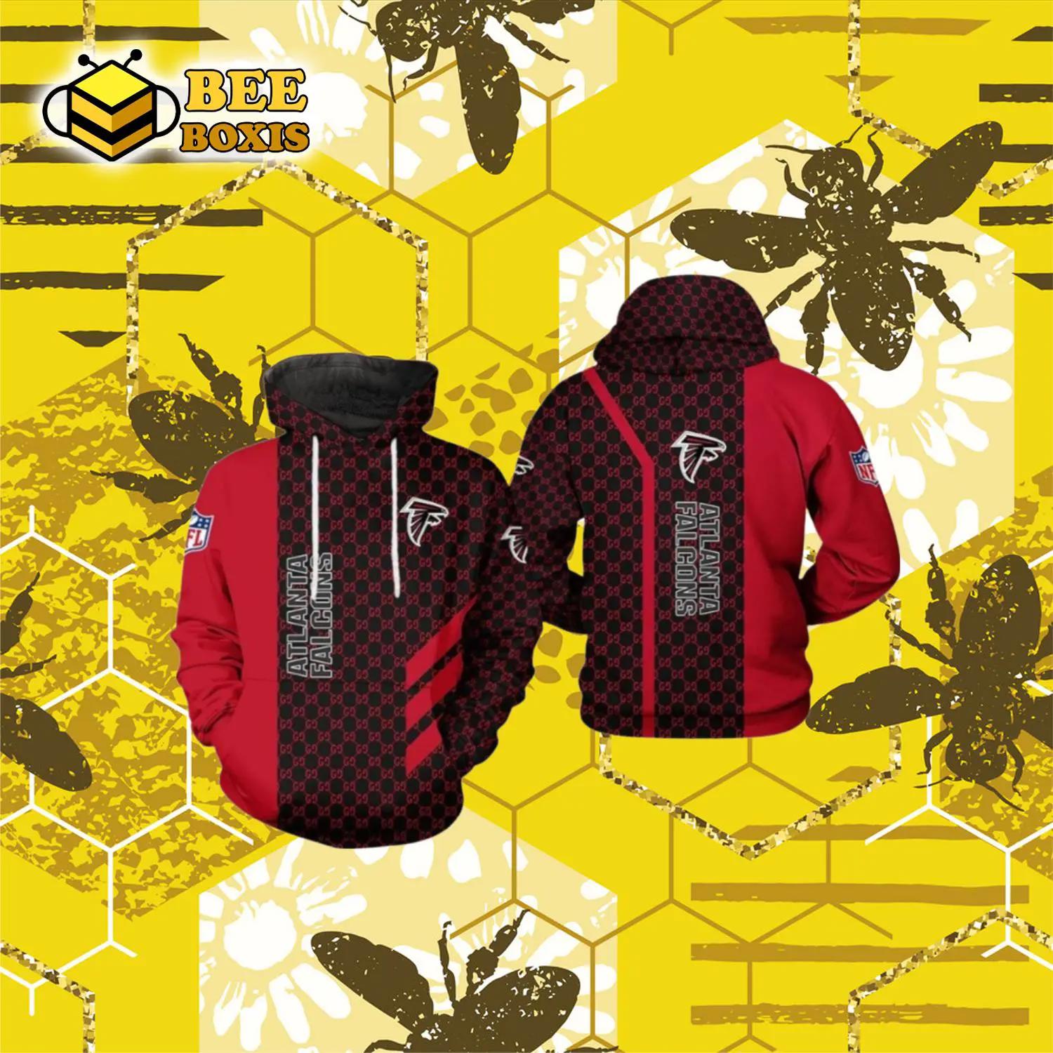 Gucci atlanta falcons nfl fashion luxury brand premium hoodie for fan