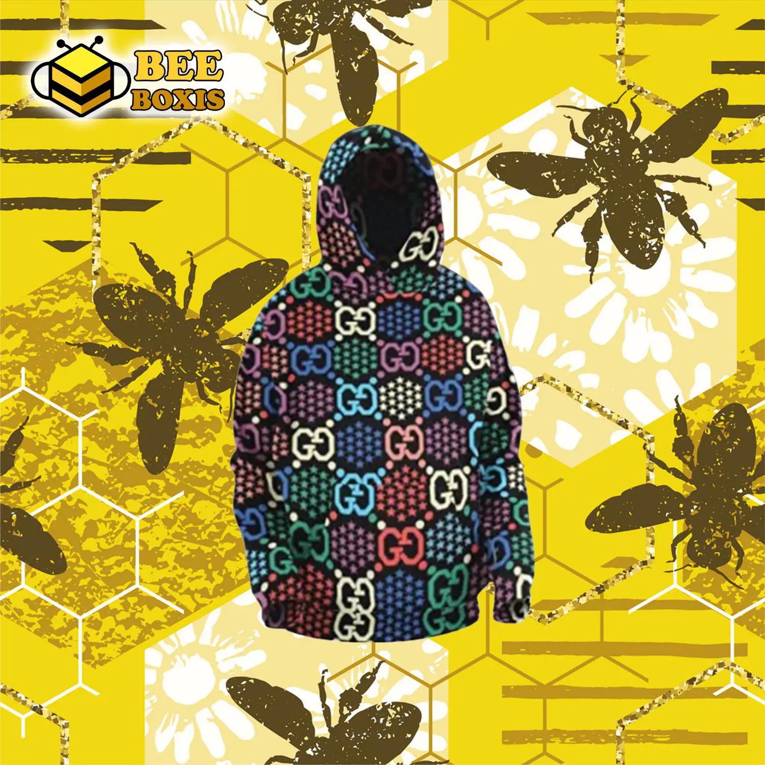 Gucci colorful hoodie luxury brand clothing clothes outfit for men