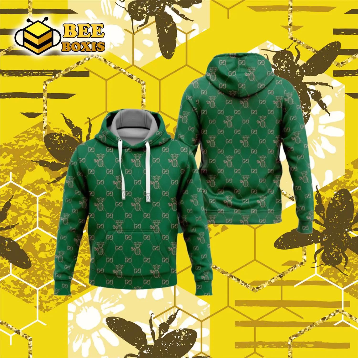 Gucci green fashion luxury brand hoodie for men women