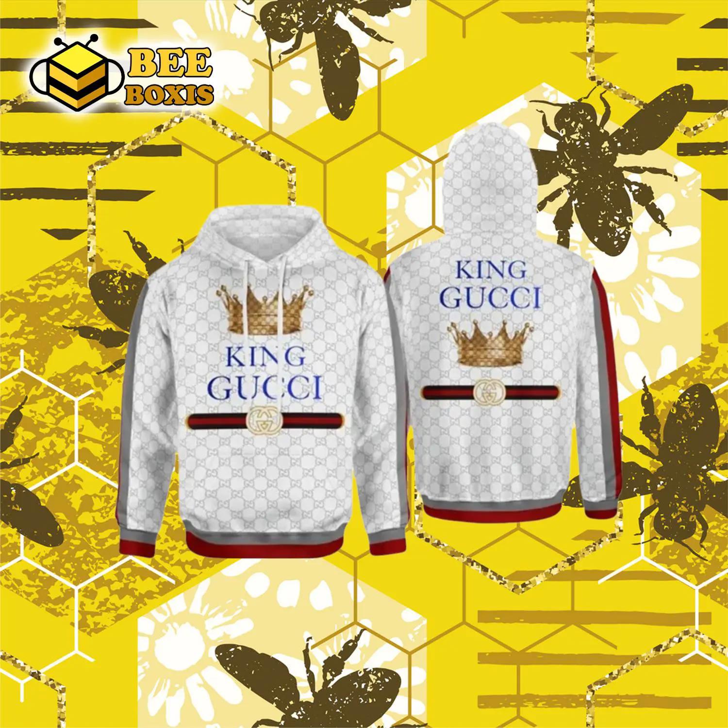 Gucci king unisex hoodie gucci logo hoodie for men women