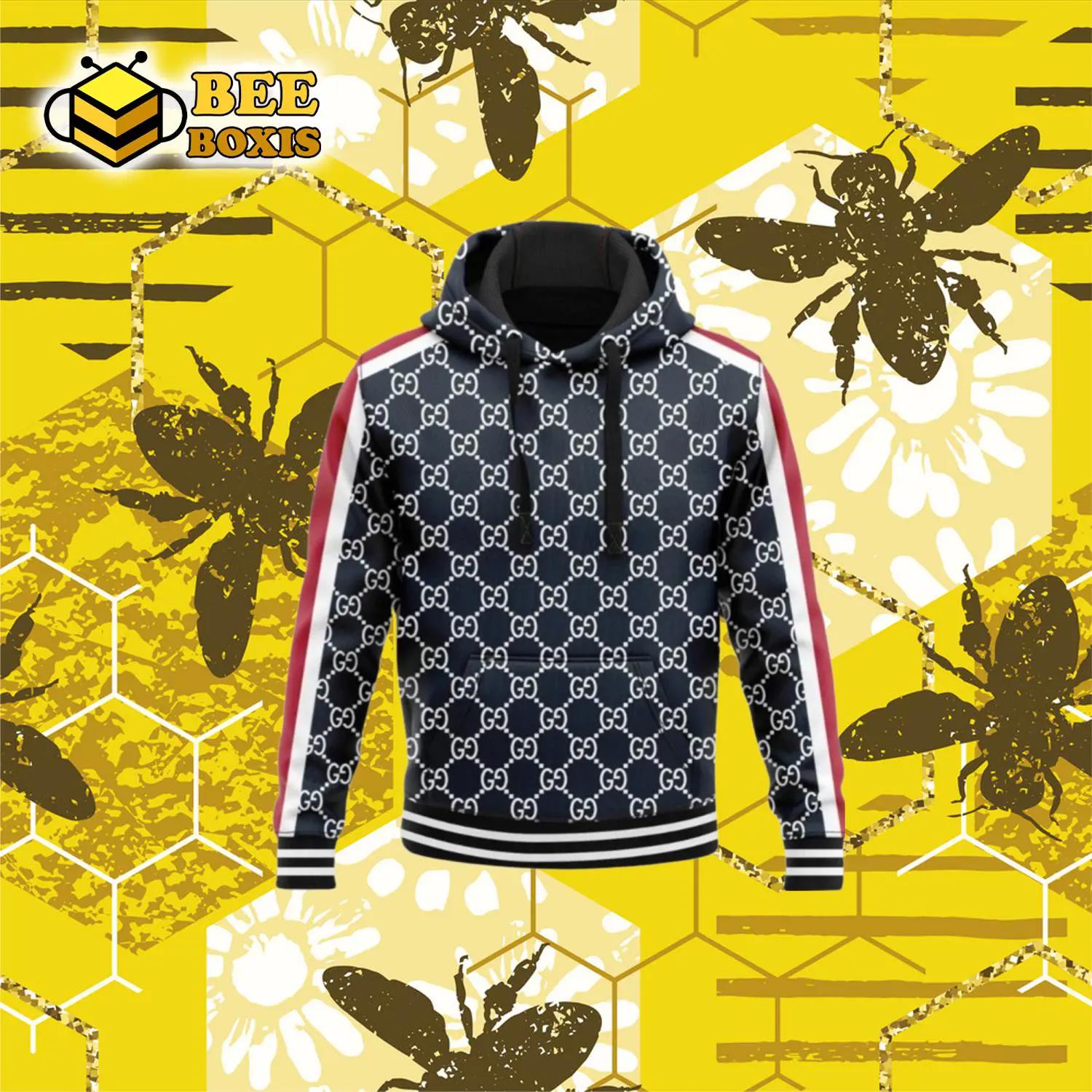 Gucci navy hoodie luxury brand clothing clothes outfit for men