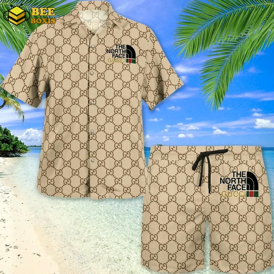 Gucci the north face hawaii set luxury brand fashion for men