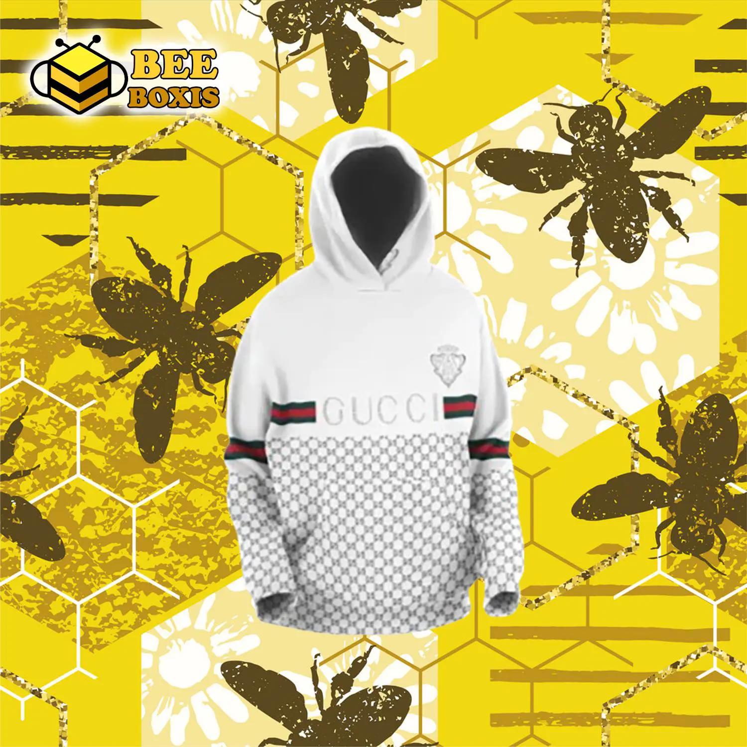Gucci white hoodie luxury brand clothing clothes outfit for men