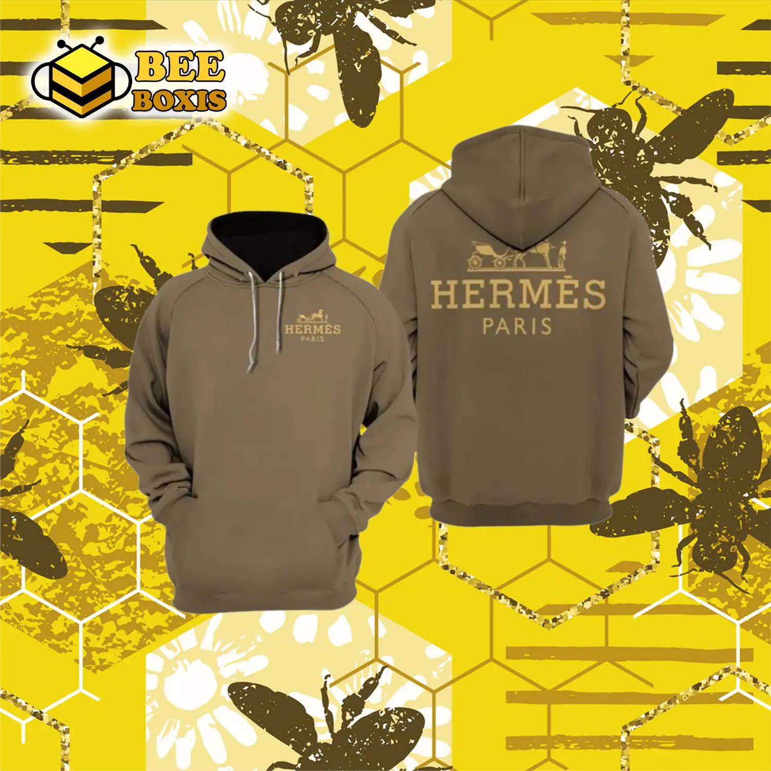 Hermes luxury unisex hoodie luxury brand outfit for men women
