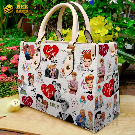I love lucy 1 leather handbag gift for women