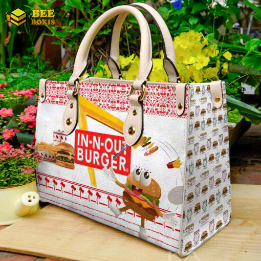 In-n-out leather handbag gift for women