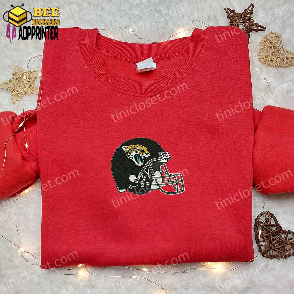 Jacksonville jaguars helmet embroidered shirt & ncaa sports hoodie – ultimate gift idea!