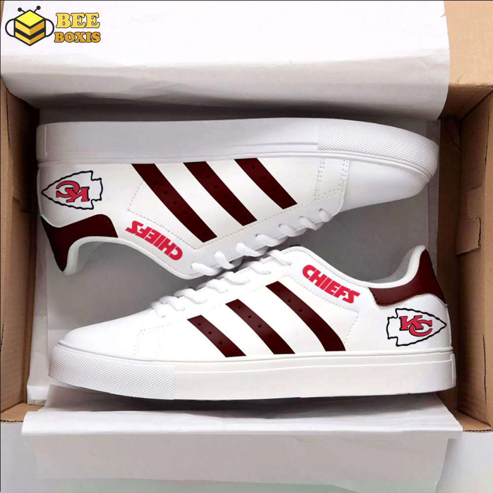 Kansas city chiefs 2 skate shoes for men women fans gift