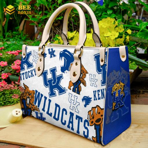 Kentucky wildcats 2 leather handbag gift for women