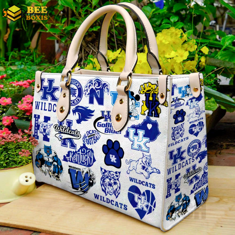 Kentucky wildcats leather handbag for women gift