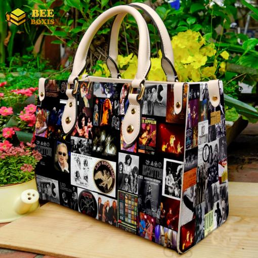 Led zeppelin 3 leather handbag