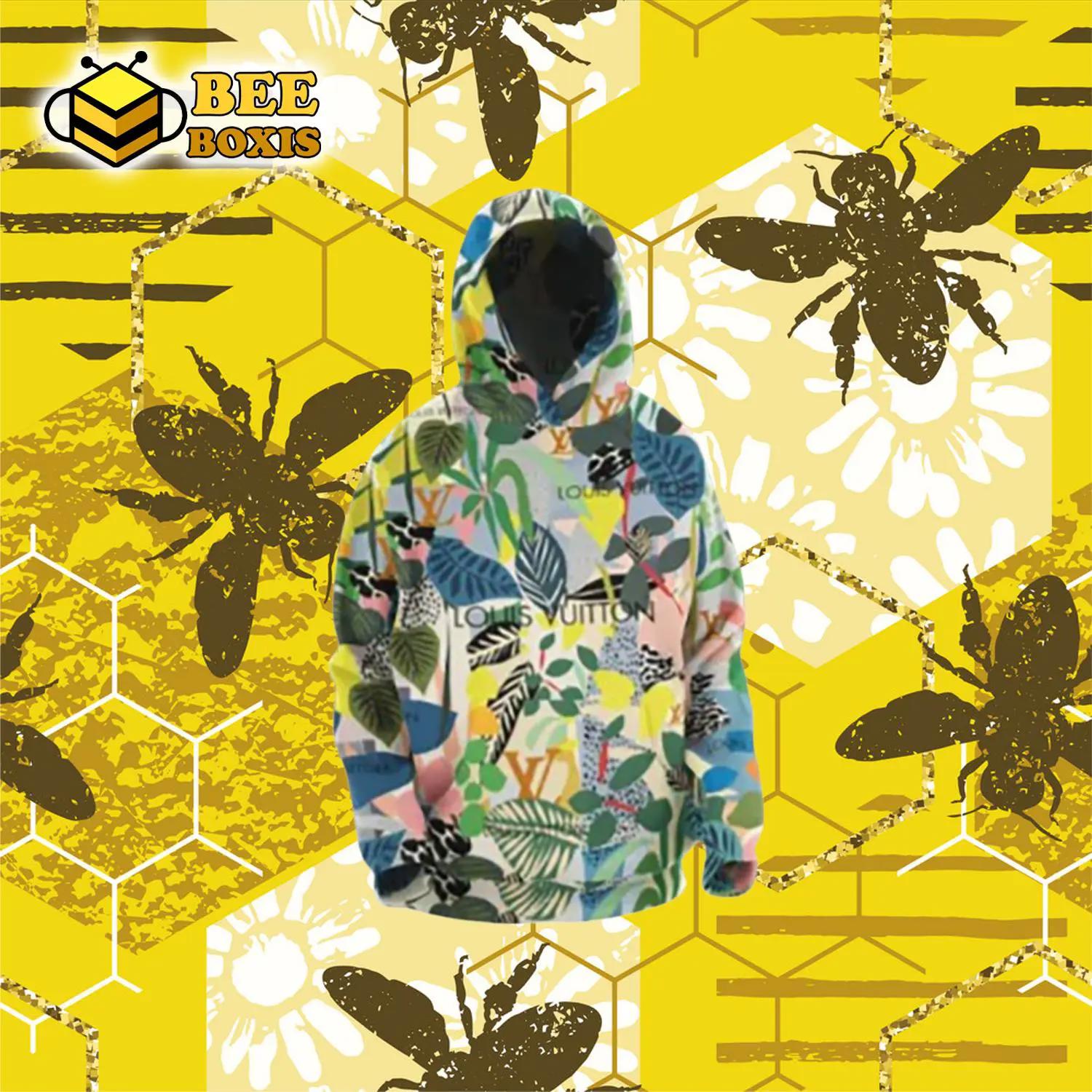 Louis vuitton natural hoodie luxury brand clothing clothes outfit for men