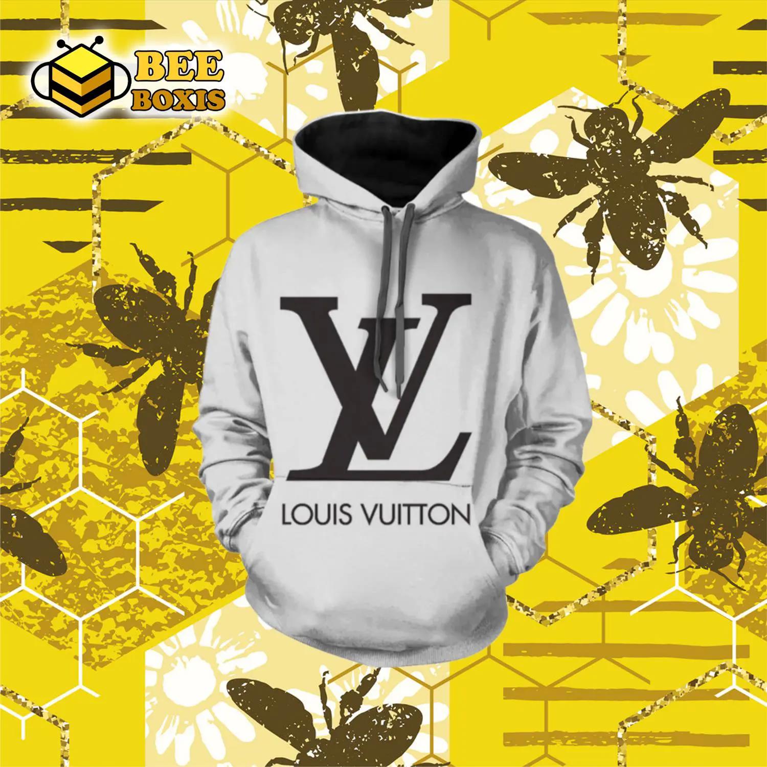 Louis vuitton white hoodie luxury brand clothing clothes outfit for men women