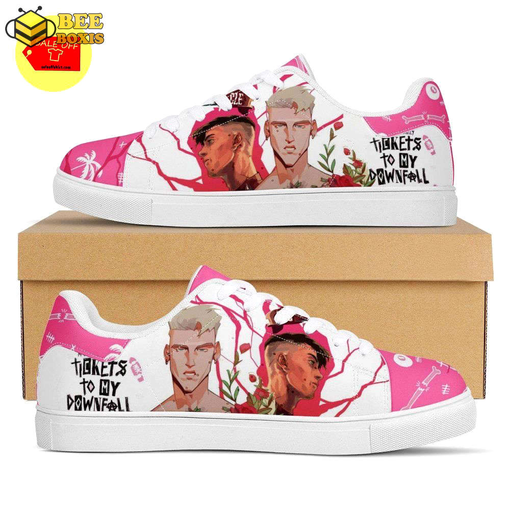 Machine gun kelly skate shoes for men women  fans gift  or men women fans gift