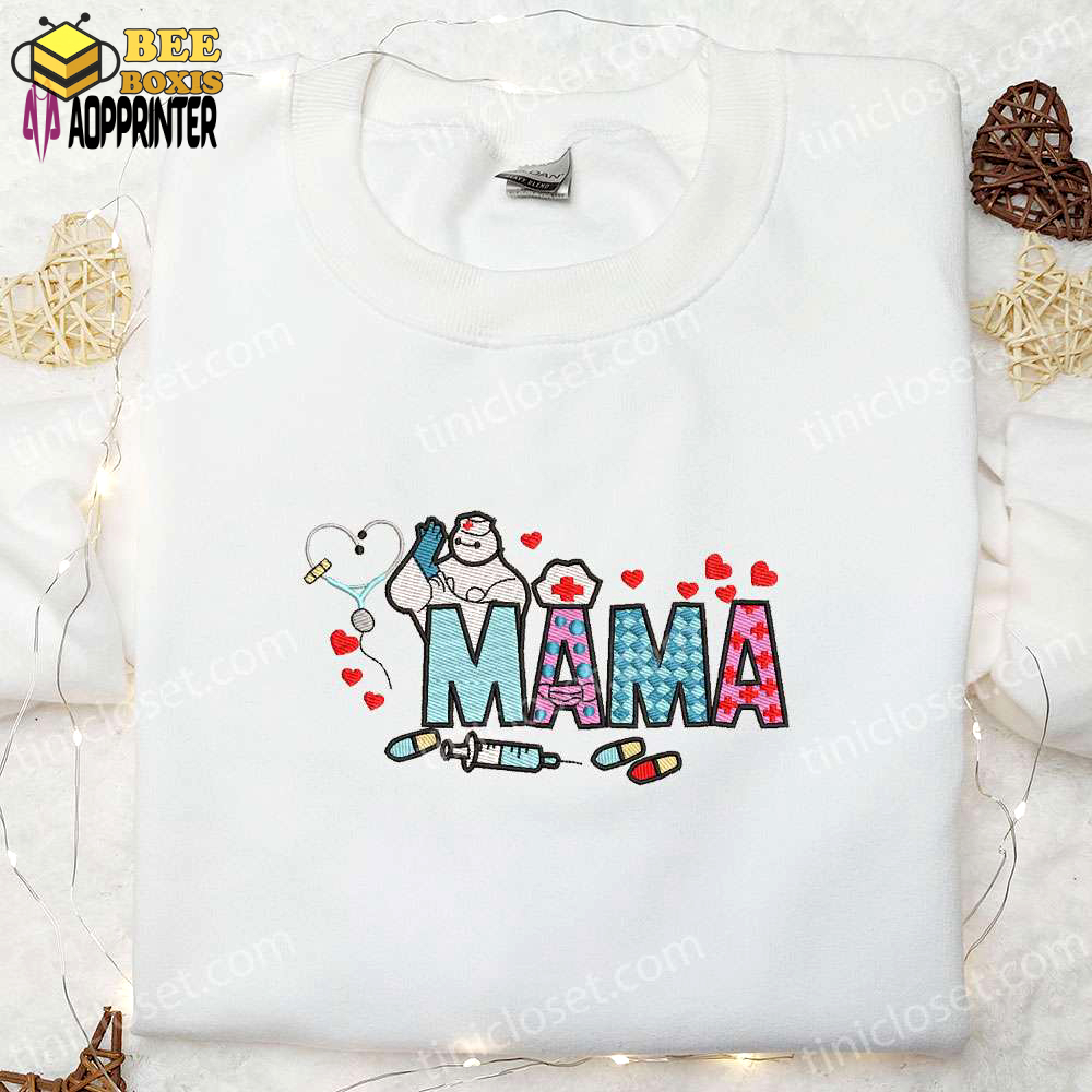 Mama nurse baymax shirt: mother’s day hoodie best gift for mom