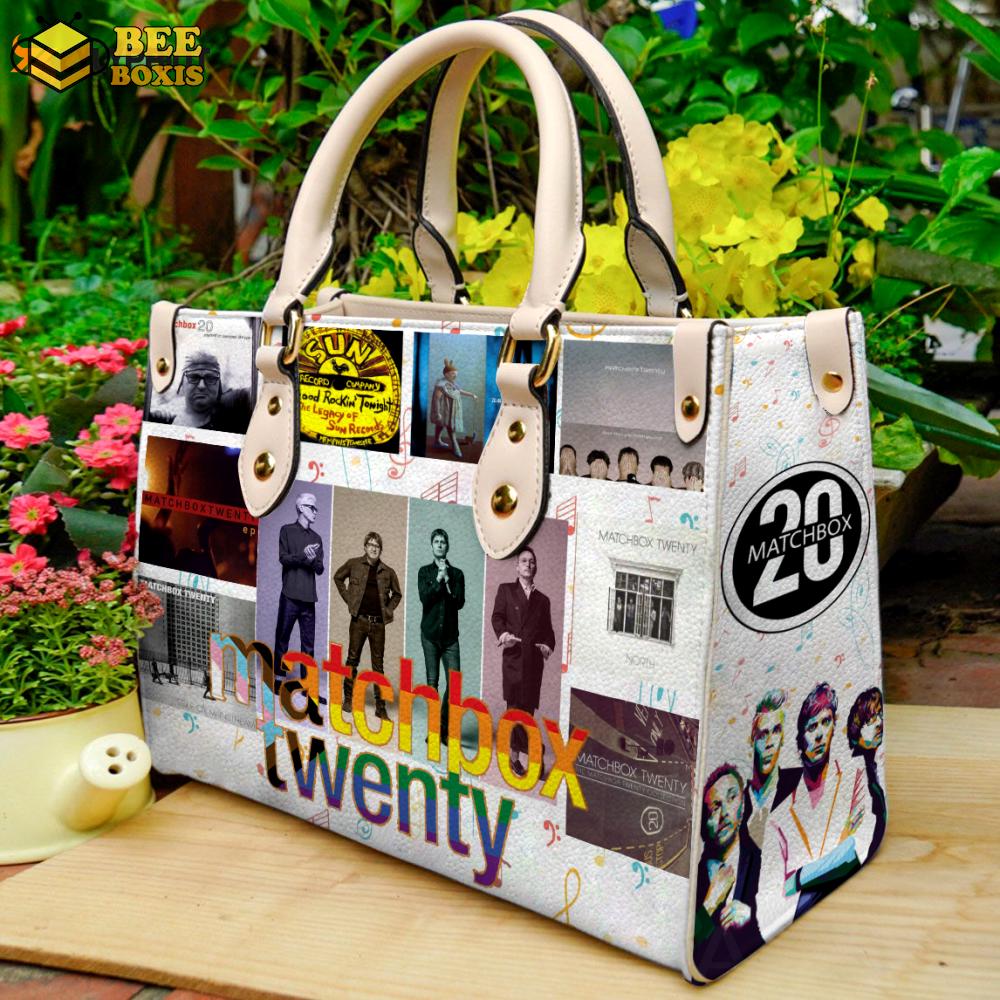 Matchbox twenty leather handbag for women gift
