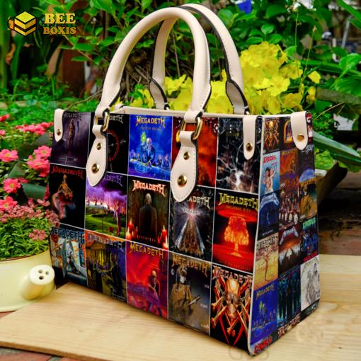Megadeth 1 leather handbag 1