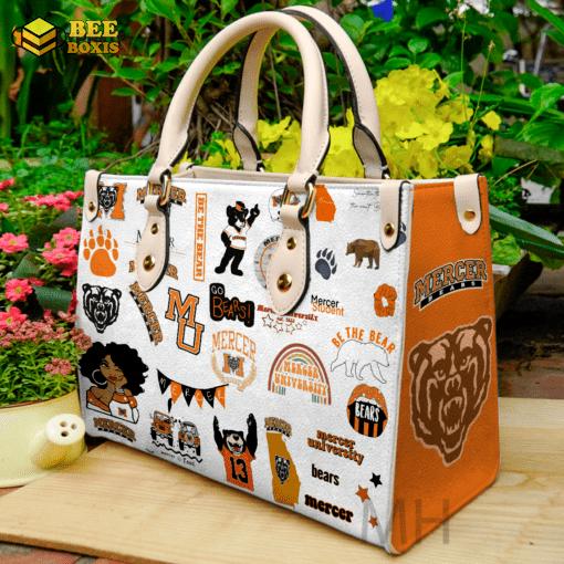 Mercer bears leather handbag gift for women