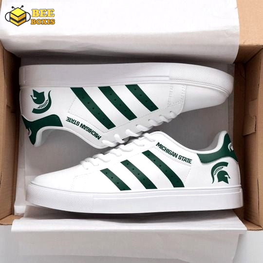 Michigan state spartans skate shoes for men women fans gift