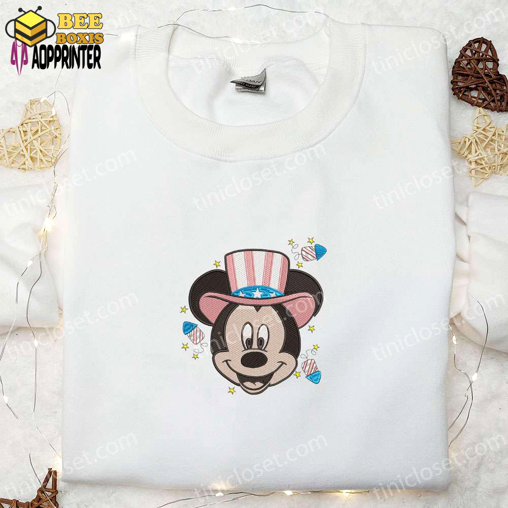 Mickey independence day shirt & disney characters hoodie: perfect 4th of july gift idea