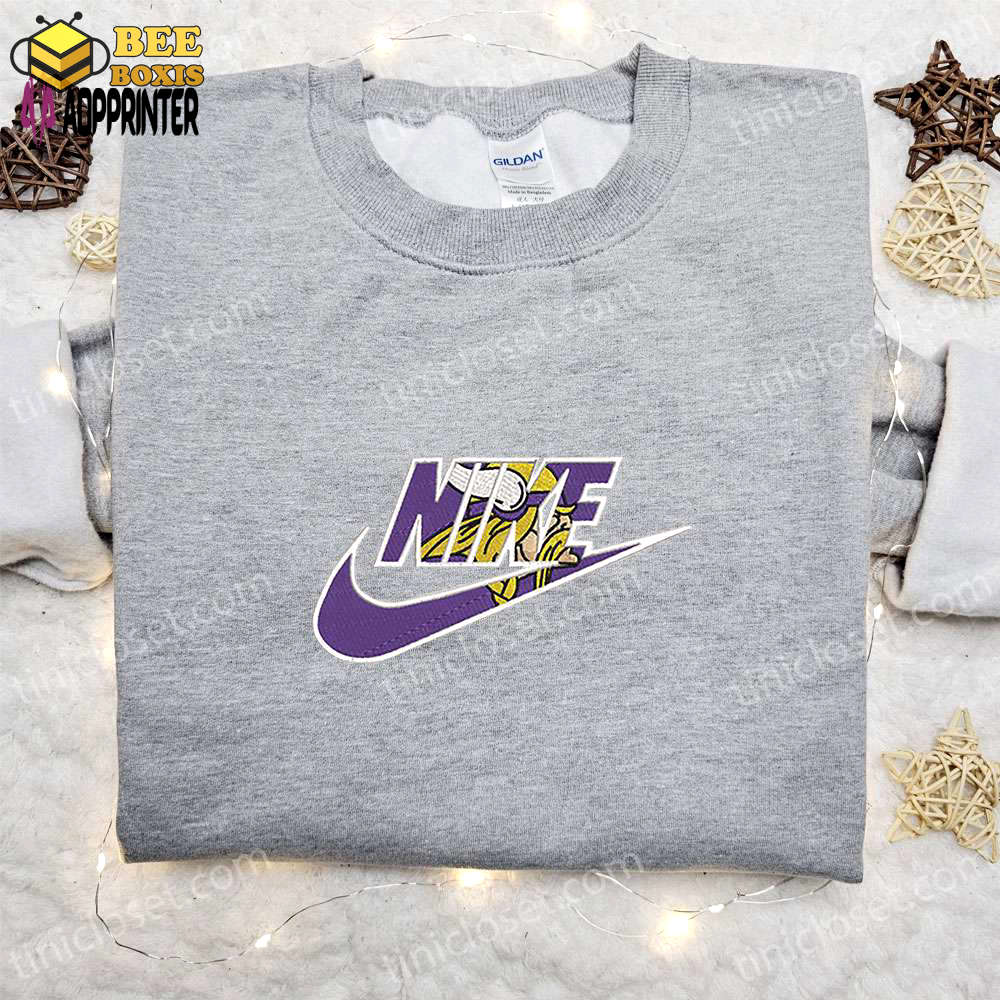 Minnesota vikings x nike embroidered shirt – nfl sports hoodie