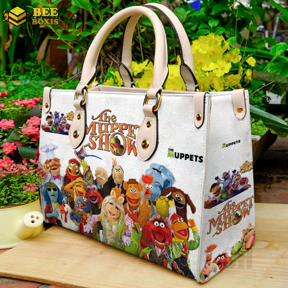 Muppet leather handbag