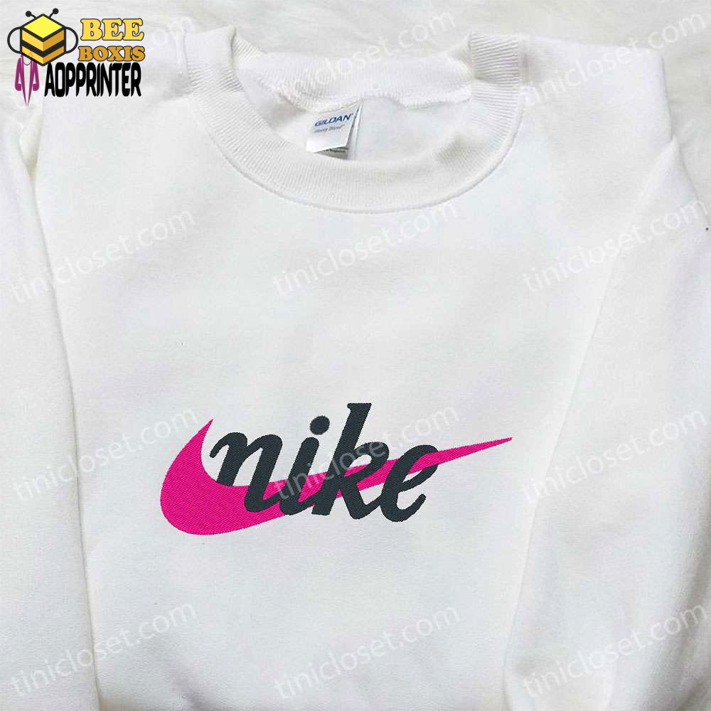 Nike embroidered tshirt: best family gift inspired nike shirt