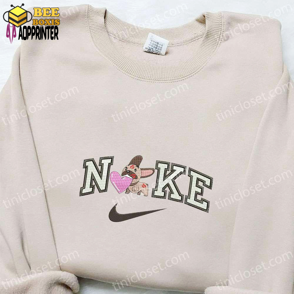 Nike x mugsy valentine’s shirt & hoodie heart embroidery – best gift ideas