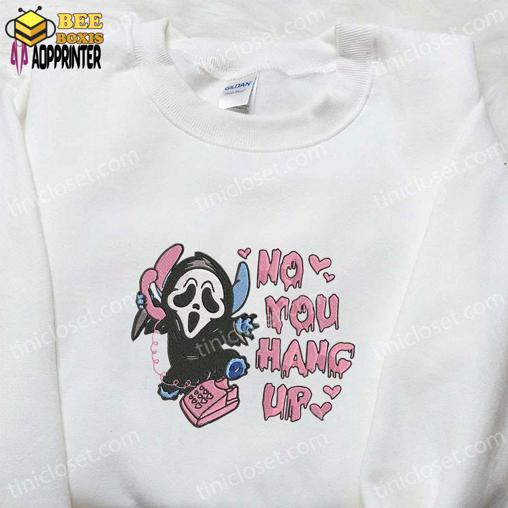 No you hang up ghostface calling shirt & scream movie hoodie: best gift ideas