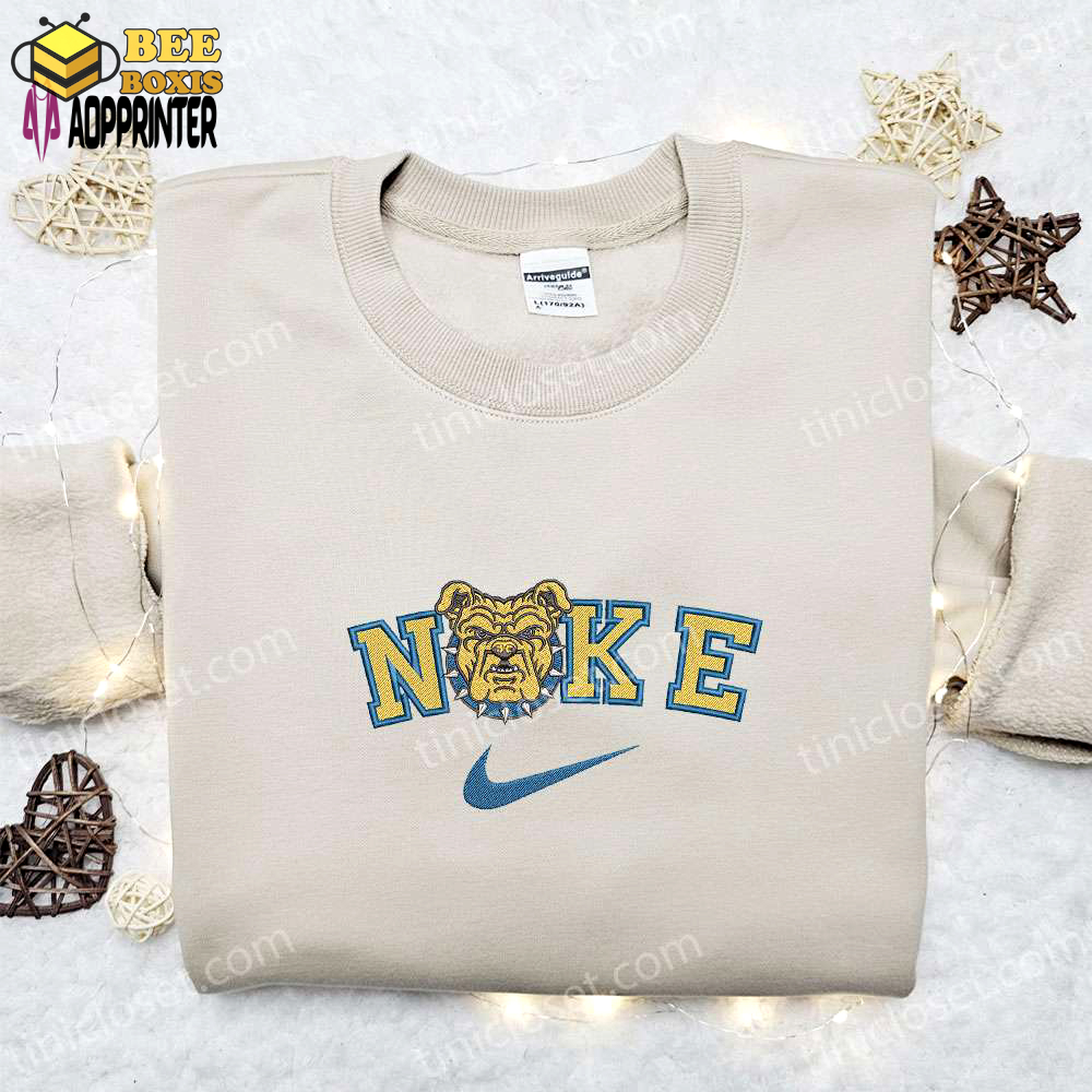 North carolina a&t aggies nike embroidered shirt & ncaa sports hoodie – best gift idea