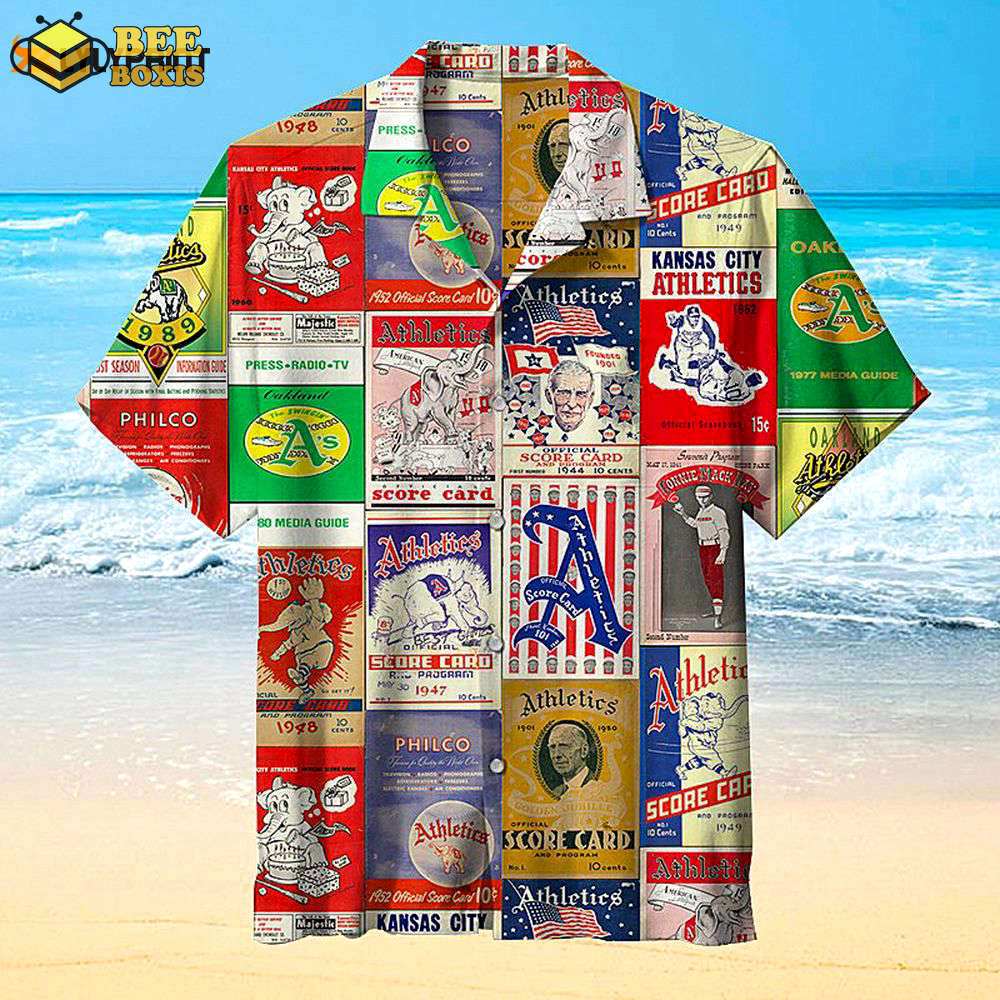 Oakland games retro nostalgic hawaiian shirt summer gift for men women