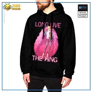 One piece hoodie: donquixote doflamingo