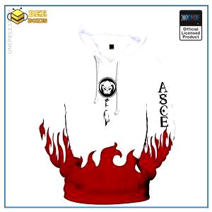 One piece hoodie: fire fist ace