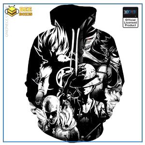 One piece hoodie: hero luffy 3d hoodie