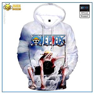 One piece hoodie: luffy gear 3d hoodie