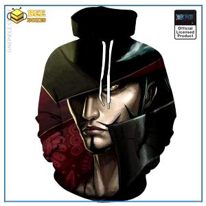 One piece hoodie: mihawk 3d hoodie