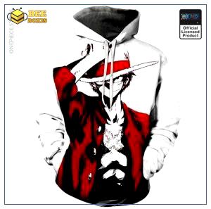 One piece hoodie: monkey d luffy