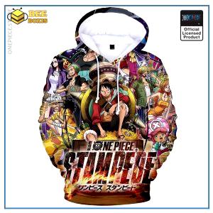 One piece hoodie: one piece stampede 3d hoodie