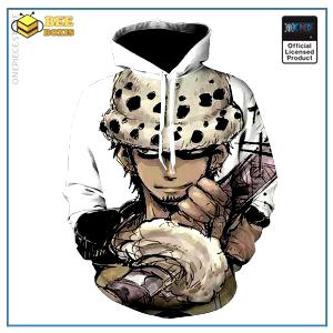 One piece hoodie: supernova law 3d hoodie