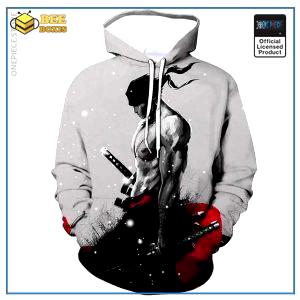 One piece hoodie  zoro snow