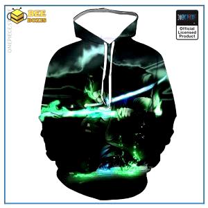 One piece hoodie: zoro zone