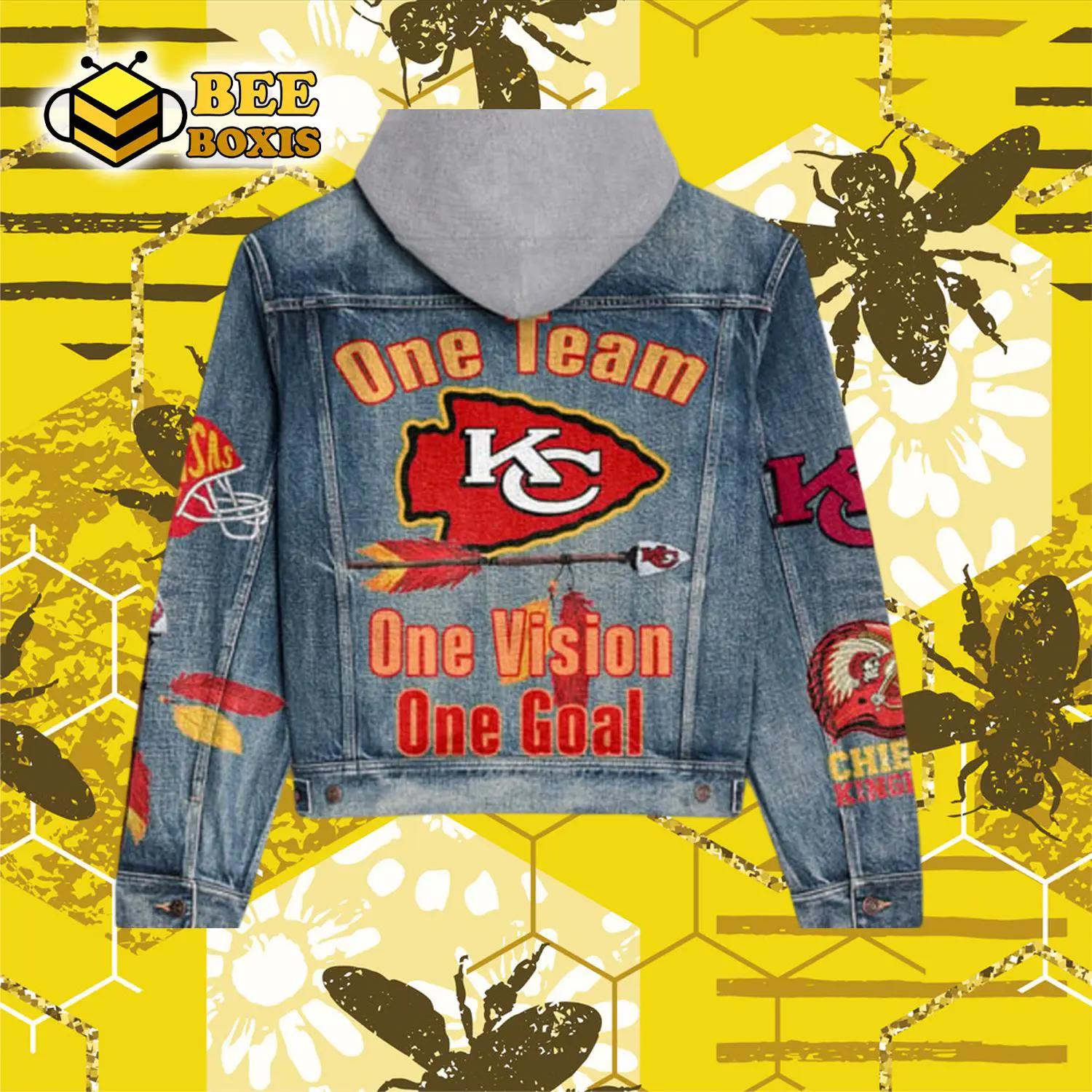 One team kansas city chiefs hooded denim jacket.png