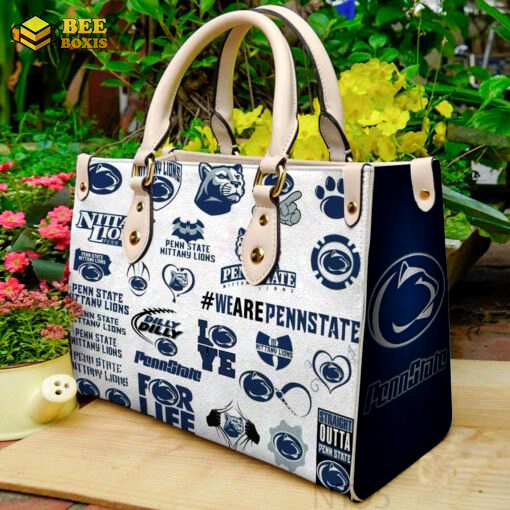 Penn state nittany lions 2 leather handbag gift for women