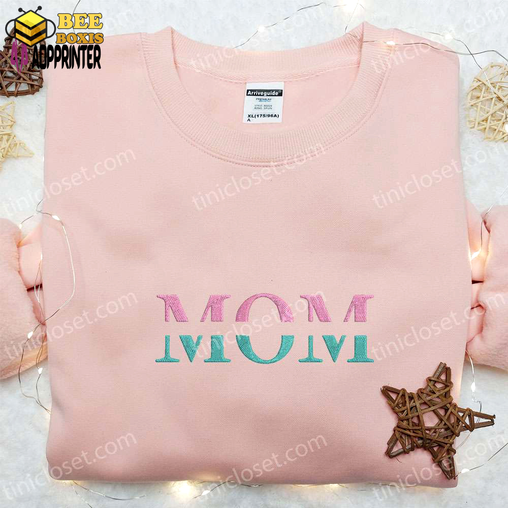Personalized mom name shirt custom embroidered shirt best mother s day gift ideas