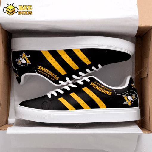 Pittsburgh penguins 2 skate shoes for men women fans gift