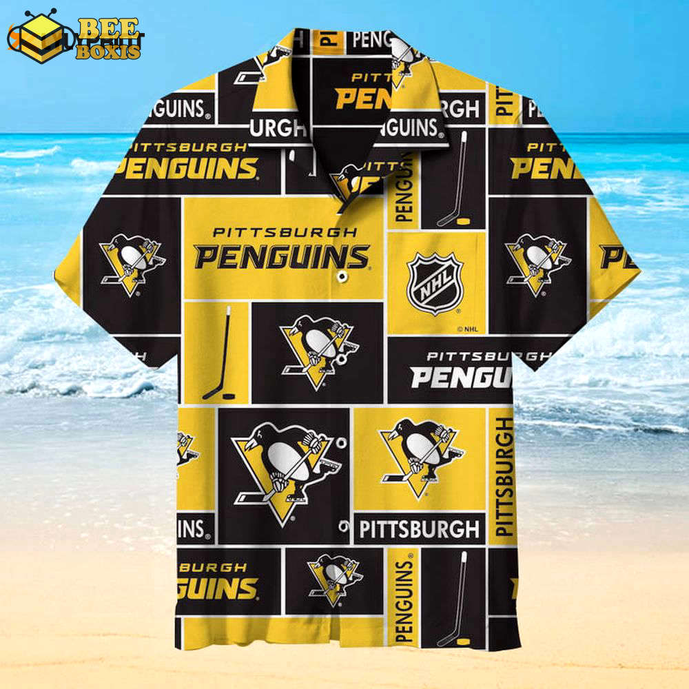 Pittsburgh penguins-hawaiian shirt