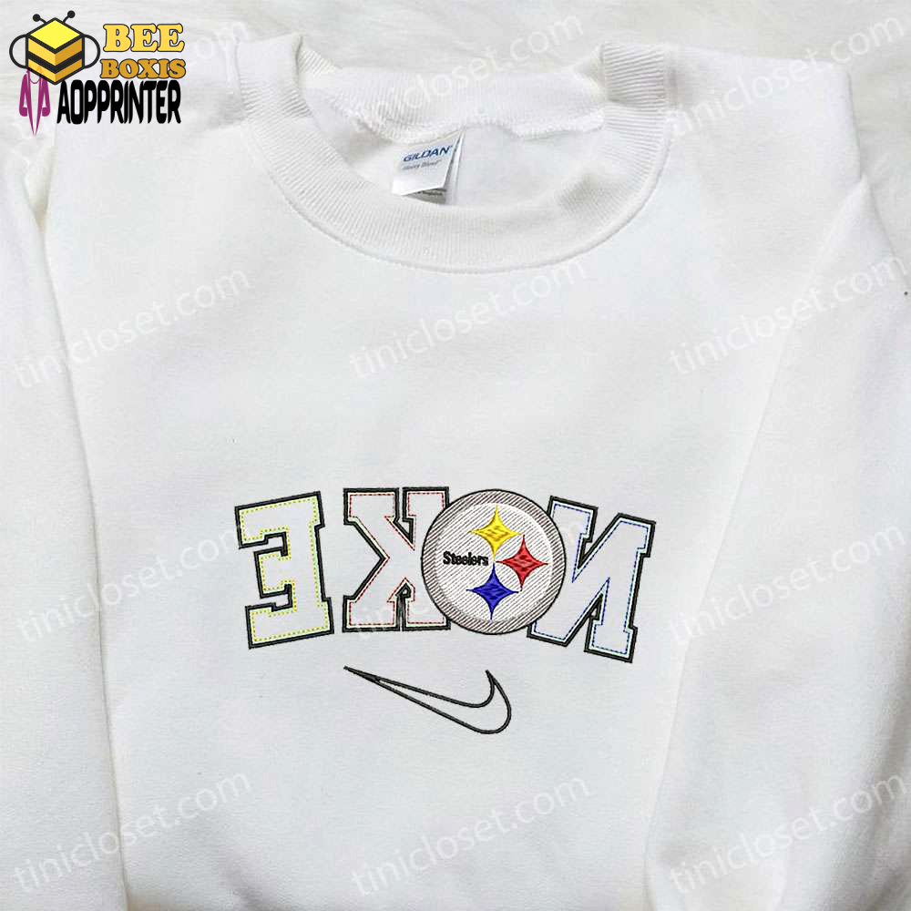 Pittsburgh steelers x nike reverse embroidered shirt & hoodie: best nfl fandom gift ideas