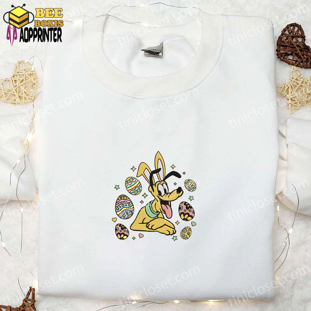 Pluto easter embroidered shirt & thanksgiving day hoodie: best holiday gift ideas